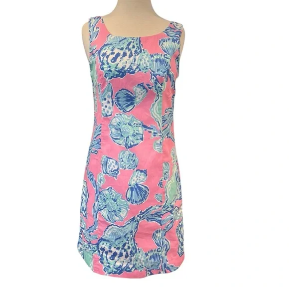 Lily Pulitzer Cathy Shift Sleeveless Pink Pout
Barefoot Princess Back Zip Sz 2 - Picture 3 of 14